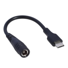现货USB type-c电源线type-c转5.5x2.1mm延长线DC手机充电转接头