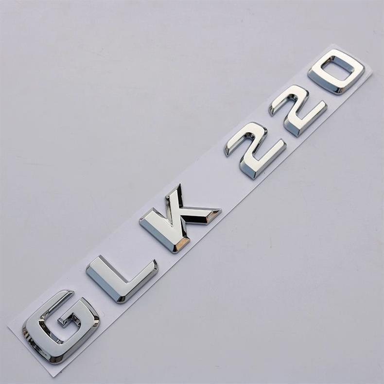 Old model Mercedes-Benz GLK200 lettering, GLK300 rear lettering, GLK350 rear lettering, GLK260 4MATIC modified car lettering stickers