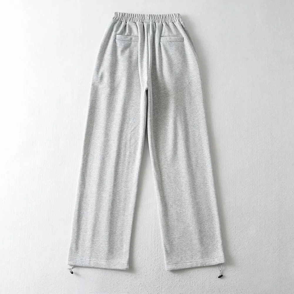 Mid-seam stitching drawstring sweatpants  NSHS29339