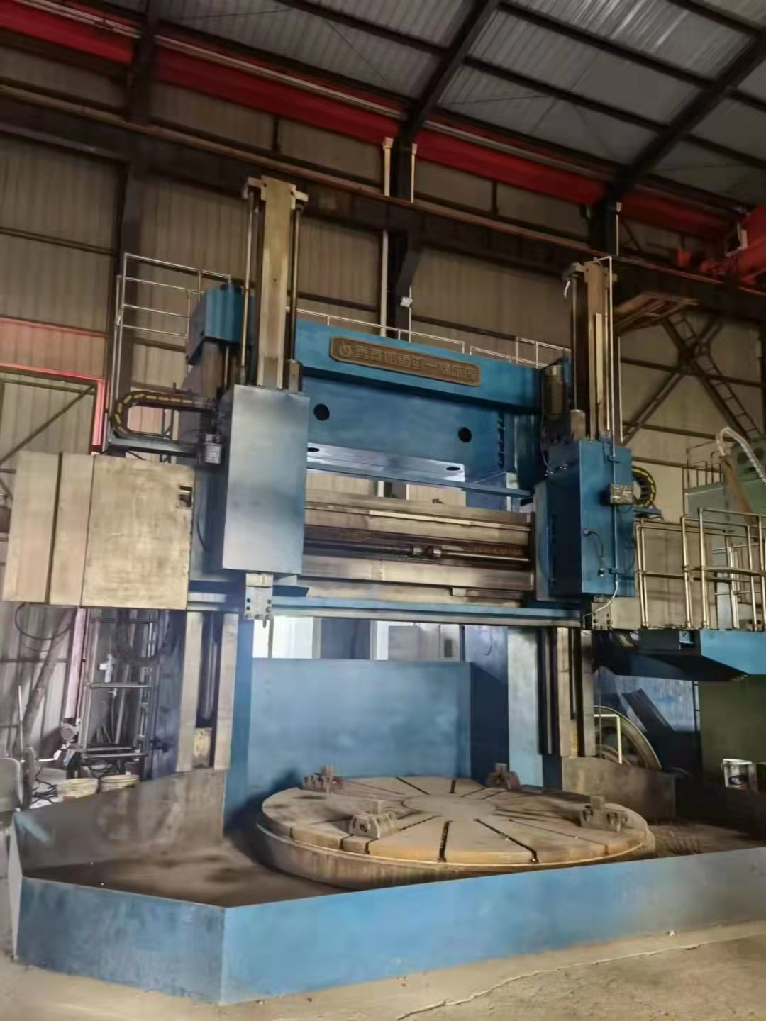 转让二手齐重3.5米双柱立式车床二手齐重立车