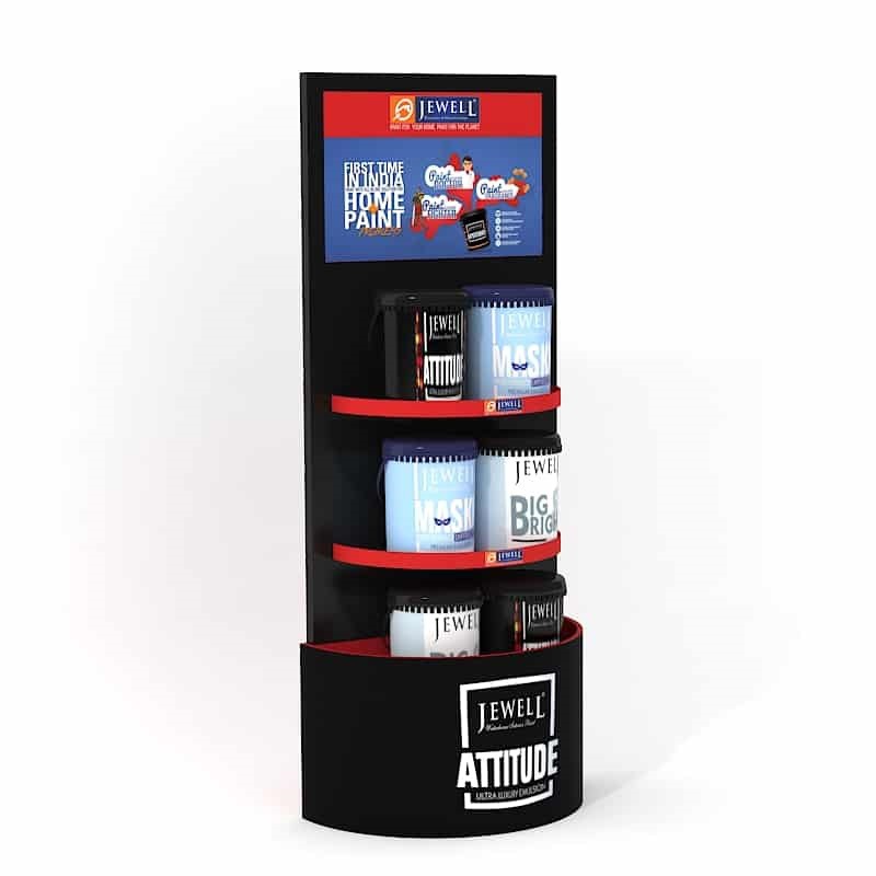 木制展示货架润滑油零售货架日用品展示货架制作商超货架木质轻量