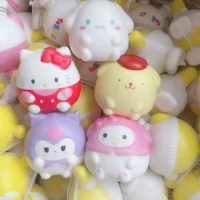 Sanrio, слайм, детская игрушка, кукла, ручка, антистресс