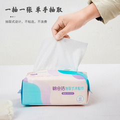 Disposable Washcloths, Pull-Tab Cotton Soft Towels, Pure Cotton for Beauty Salons – Wholesale, Dry & Wet Dual-Use, Large Roll with Pearl Texture, Extra-Thick Design