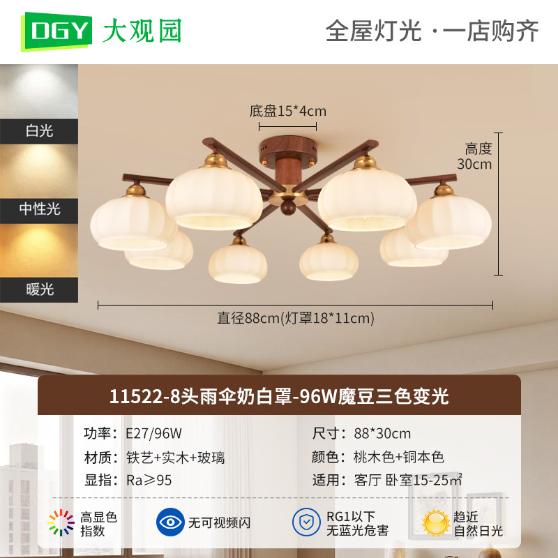 Luces de techo de estilo medieval de estilo francés crema de estilo de dormitorio luces de comedor luces de estudio luces retro luces de alto nivel L271