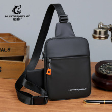 跨境供货手机单肩斜挎包男休闲防泼水新款百搭胸包男士胸前小背包