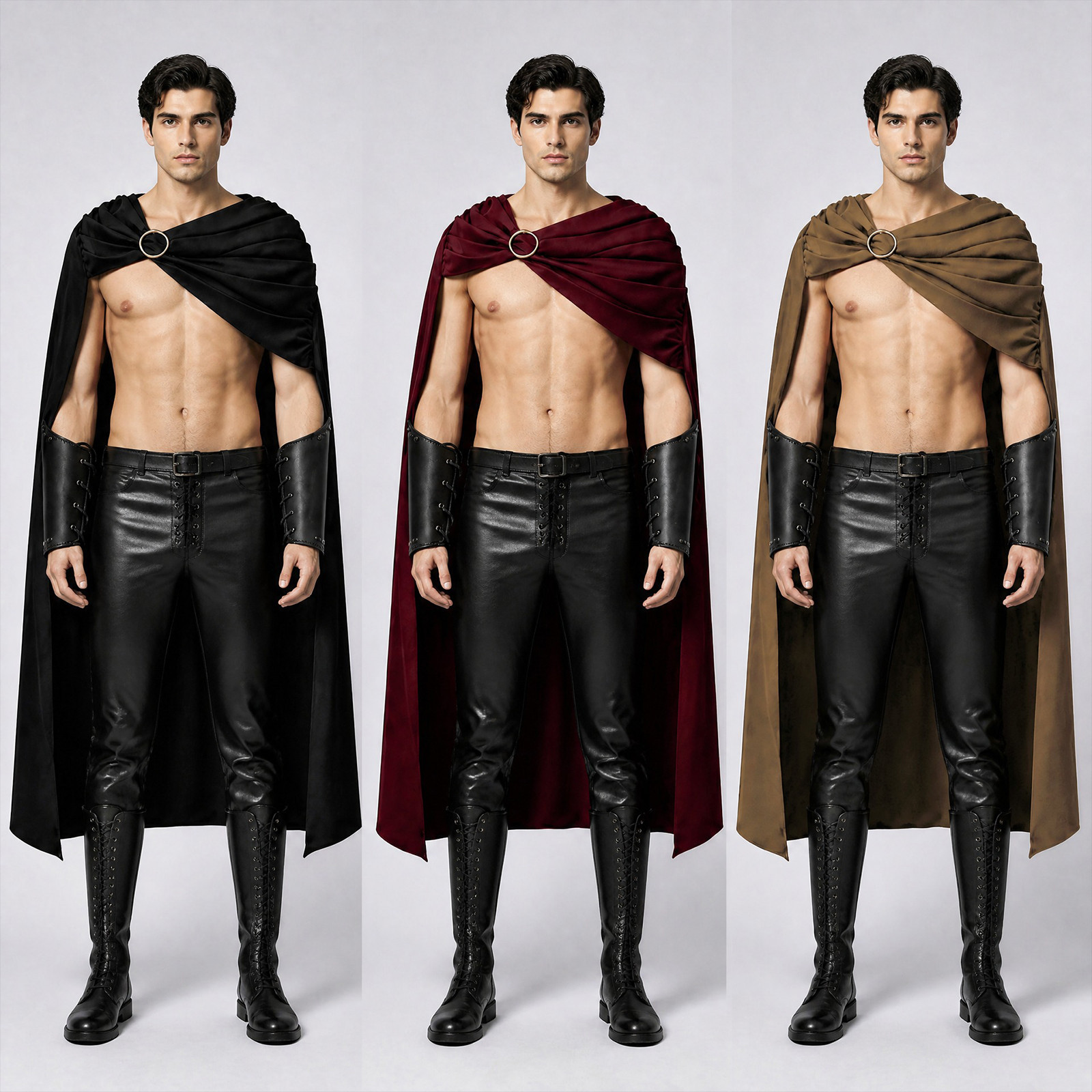 2026 Spartan warrior cosplay cape Halloween role-playing ancient Roman cloak cosplay