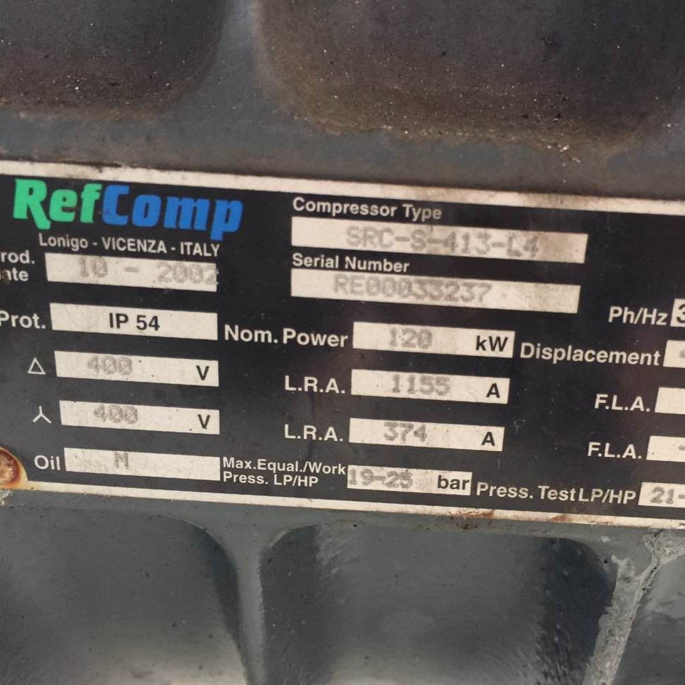 二手莱富康压缩机，SRC-S-413-L4大量下线压缩机
