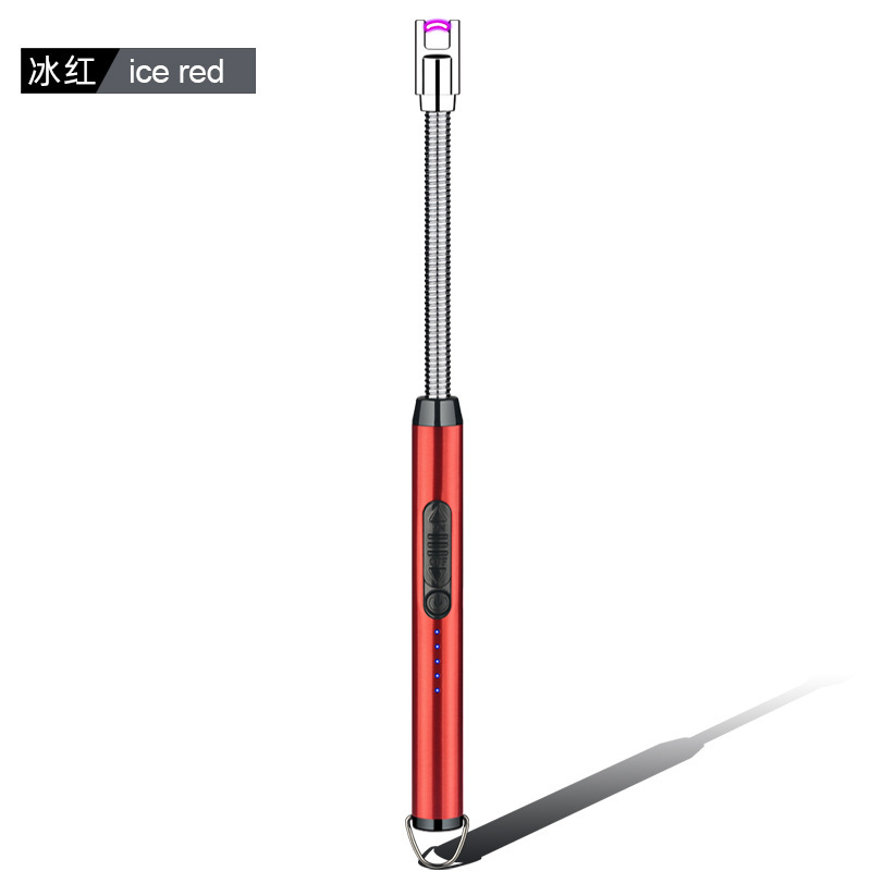 Fabricantes al por mayor Arco Tipo-c Cargador Encendedor Estufa de gas Encendido Agarre Exalargue Cocina Encendedor Transfronterizo Chong