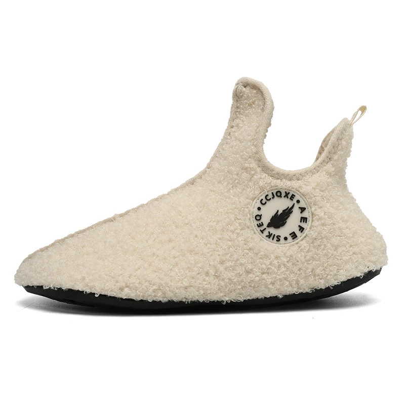 [Мужские и женские модели] 2024 новые снежные сапоги мужские плюшевые теплые кожаные нескользкие мужские туфли на открытом воздухе толстый хлопок