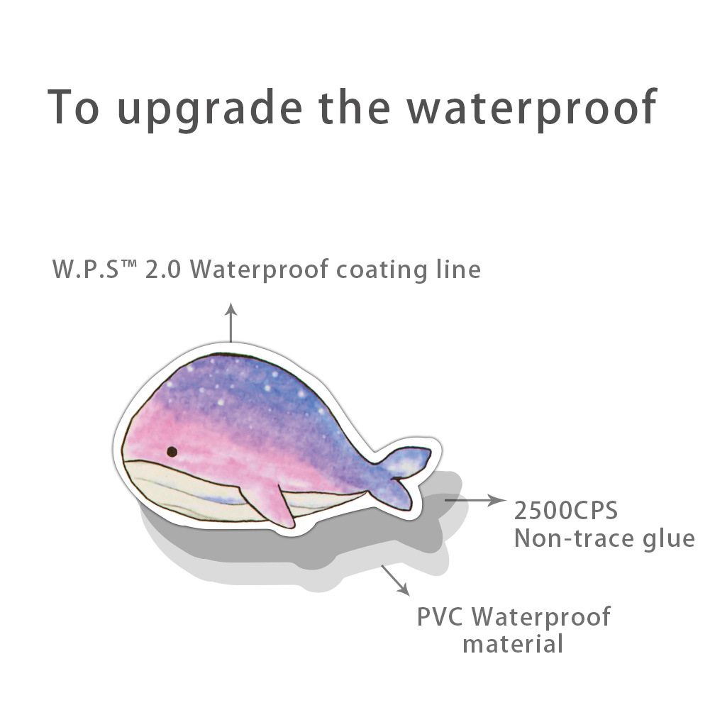 100 piezas de Venta caliente transfronteriza no repetida graffiti pegatinas equipaje portátil impermeable pegatinas fábrica al por mayor