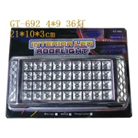 Свет для чтения автомобиля 36SMD свет крыши автомобиля отсек свет багажника свет крыши свет высокой яркости Универсальный