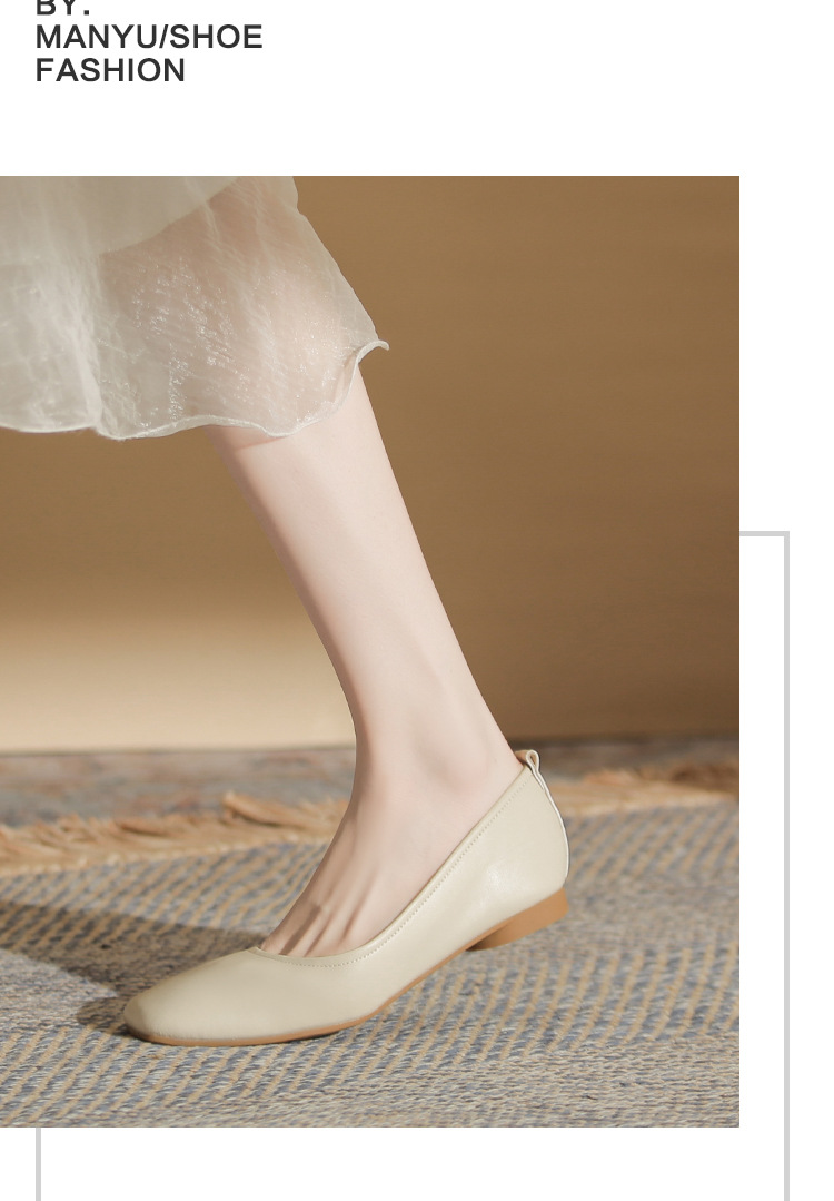 1881 Fashion Lässige Damen-Slipper mit eckiger Zehenpartie, schlicht, elegant, bequem und vielseitig – ideal für den Arbeitsalltag._voghion.com