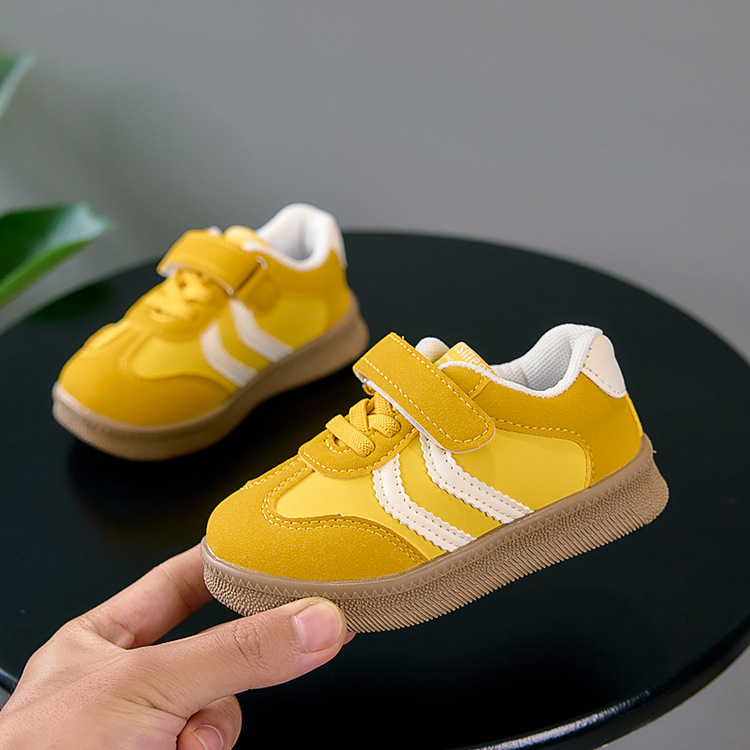 Zapatos de entrenamiento alemanes para niños 2025 primavera zapatos deportivos para niños zapatos casuales zapatos blancos para niñas zapatos Forrest para bebés de suela blanda