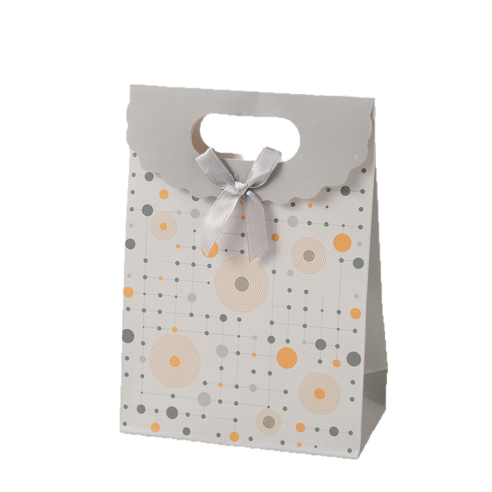 Bolsas de regalo de geometría simple onduladas estriadas flip bolsas de regalo de bocadillos bolsas de embalaje de regalos universales bolsas de papel al por mayor