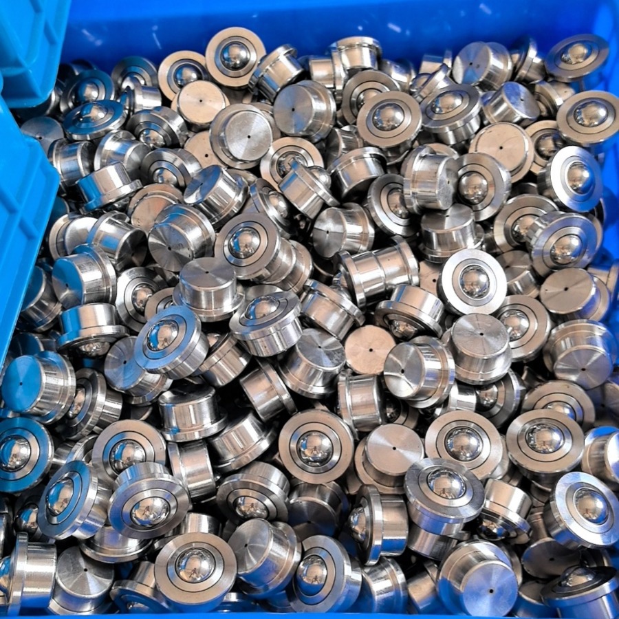 QDB06-15重载压入式钢制万向球滚珠SP15B平底牛眼轮QFA01-15