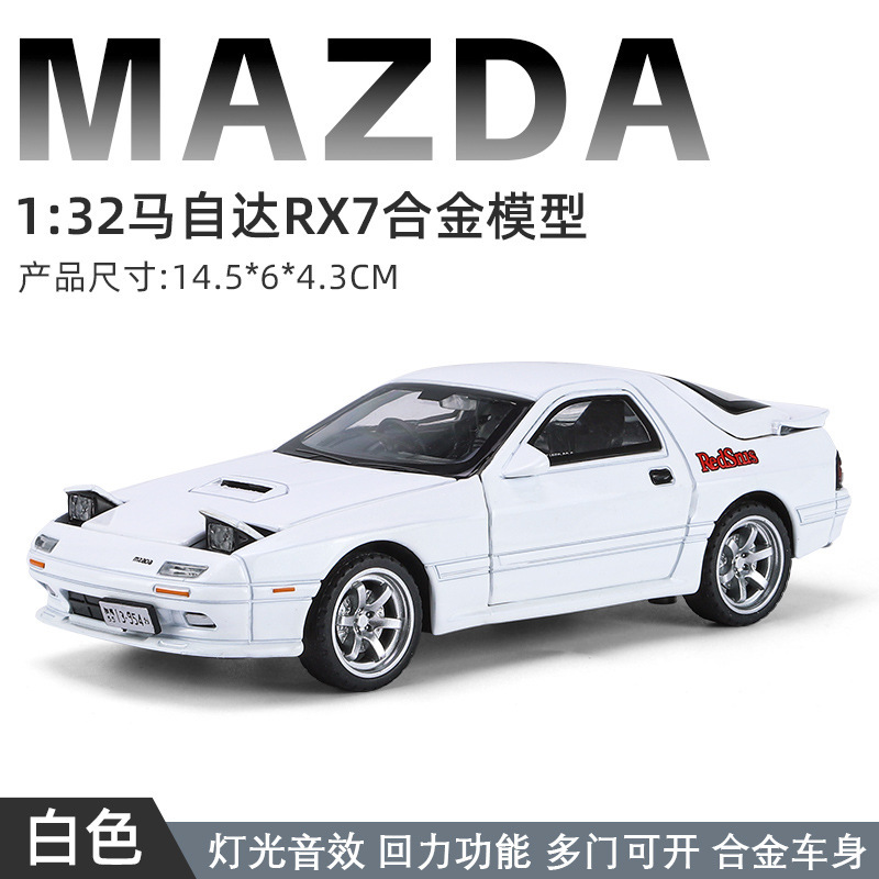 Mitsubishi Evo modelo de simulación de aleación para niños juguetes de automóviles deportivos JDM coleccionistas de automóviles adornos regalo