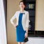 气质修身秋冬美容师工作服