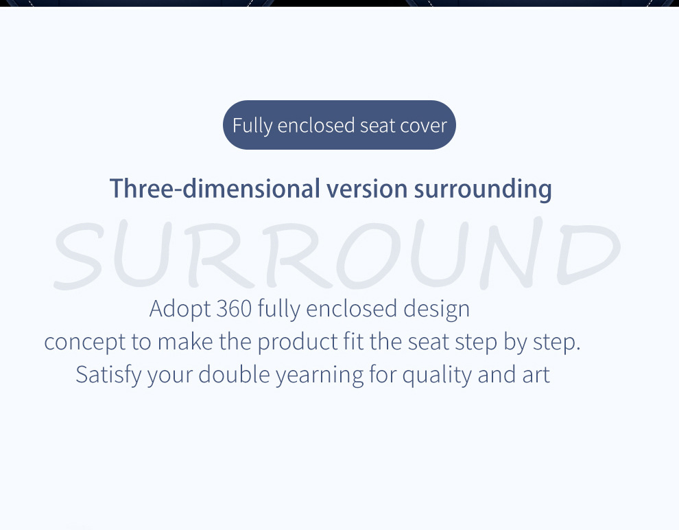 Cross-Border Amazon Car Seat Cushion, All-Season, Full Leather, Fully Covered, Wear-Resistant, Breathable, Car Interior Seat Cushion Cover