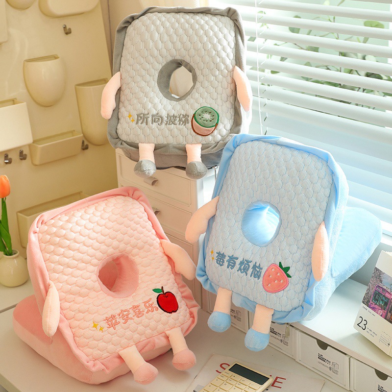 Almohada para Siesta de Oficina de Felpa y Terciopelo, para Oficina y Escuela image 1