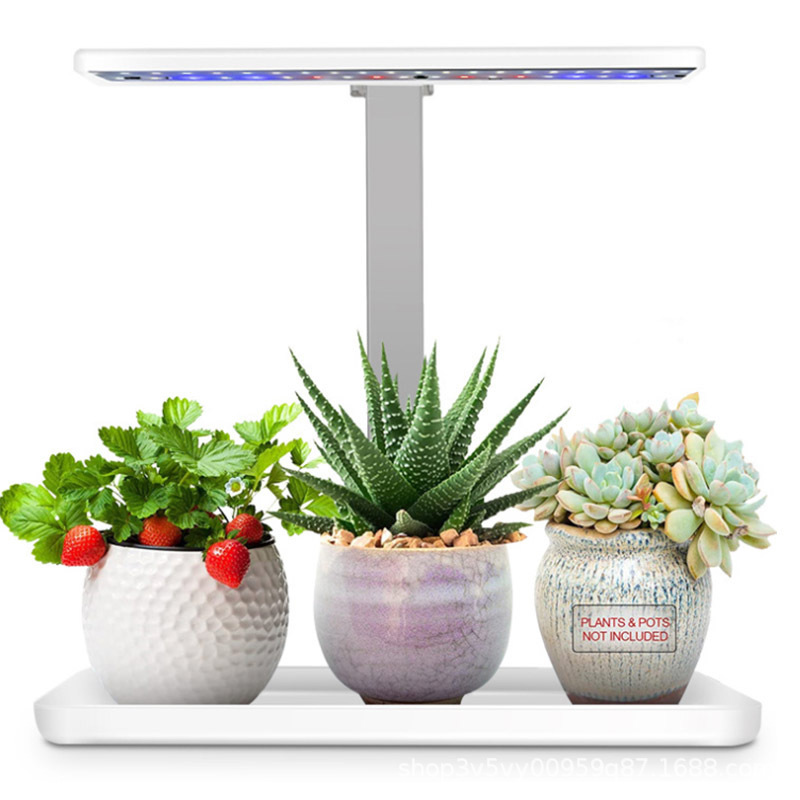 Plant Growth Lamp Led Plant Light with Timer and Dimming, Supplementary Light for Succulents, Hydroponic Flower Pots, Full Spectrum Dimmable
