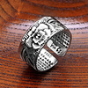 Tide, retro accessory for beloved, ring suitable for men and women, wholesale