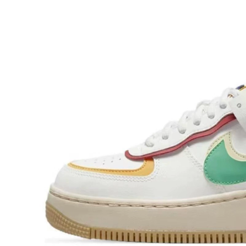 Nike Air Force 1, классические wheat-белые кроссовки, кеды, 2022