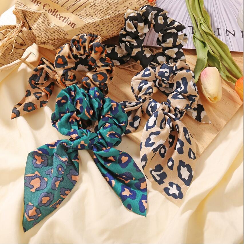 New Fashion Rabbit Ears Hair Scrunchies display picture 3