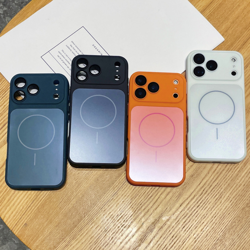 Suitable for Apple 17Promax to Change to 17 Series Lens Film Magnetic Frosted Iphone16Pm All-Inclusive Mobile Phone Case in Seconds