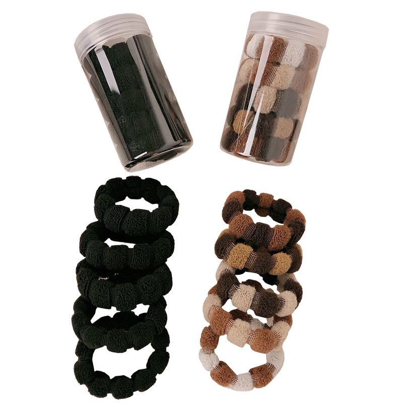 Francés sencillo no daña cabello de moda cabello de cola de caballo red red nuevo engrosado banda de goma cabello de pelo