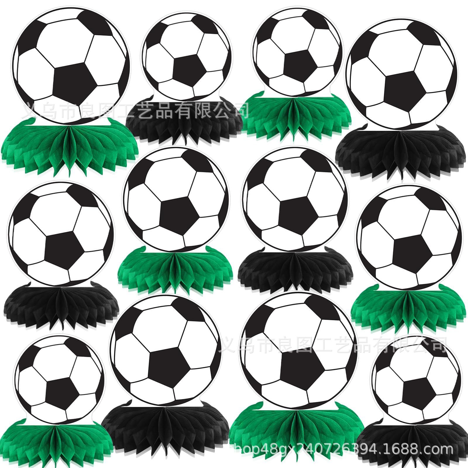 Sports Theme Table Decorations Sports Desktop Honeycomb Decorations Boys Birthday Baby Shower Party Supplies Decor