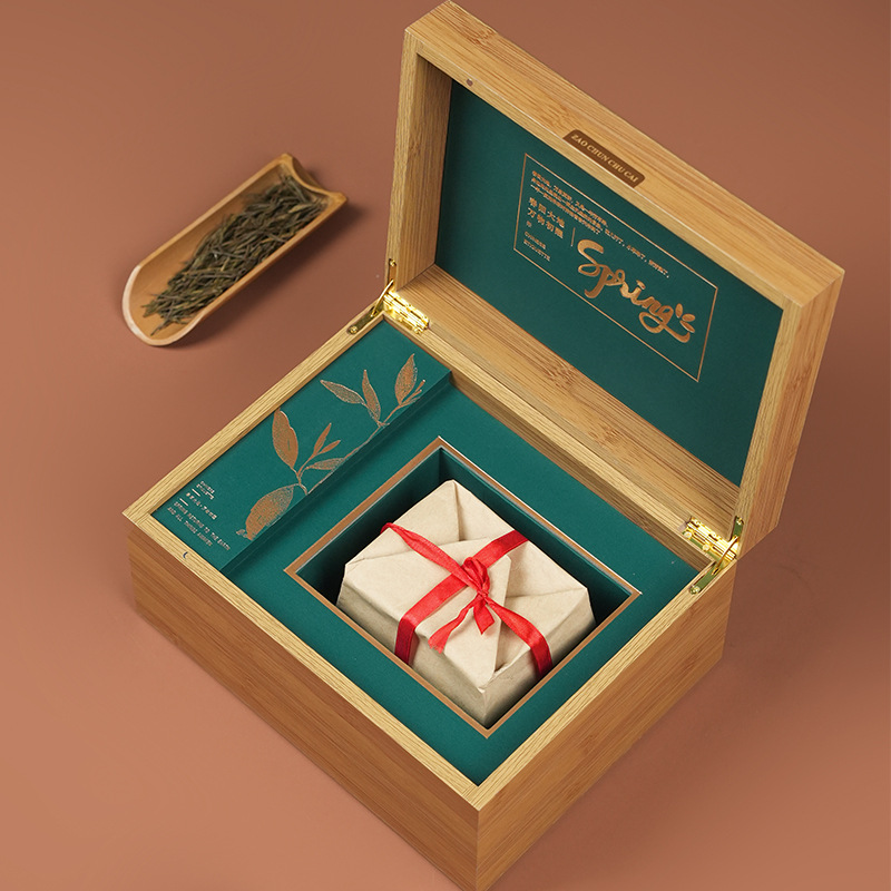 高档信阳毛尖龙井茶叶礼盒空盒通用半斤装金骏眉红茶包装盒空礼盒