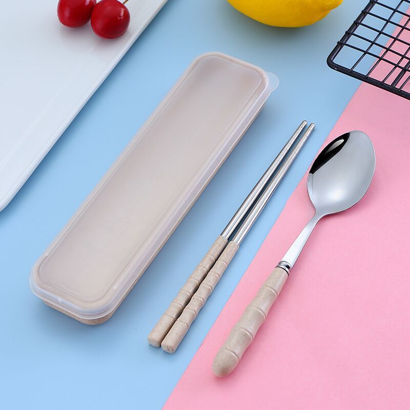 오메가-[숟가락+젓가락+수납함]