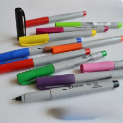 批發原裝美國三福Sharpie37001無塵油性記號筆超細彩色打點標記筆