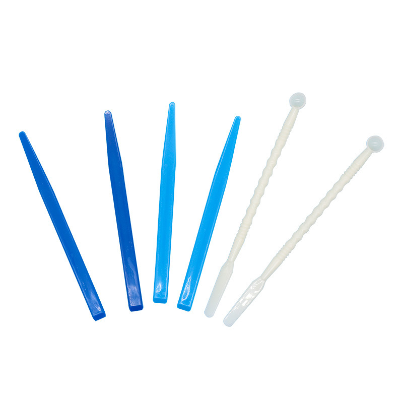 Espátula para Mezcla de Porcelana Dental de Plástico para Odontología
