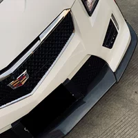 Подходит для Cadillac модификация за рубежом, окружающий бампер ATS из углеродного волокна передняя губа передняя задняя планка