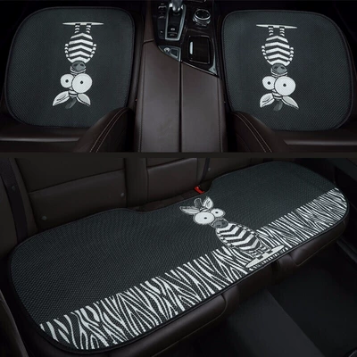 Car Seat Cushion Single Piece Summer: Modelə uyğun (Original) oturacaq örtükləri - three-piece-set-little-spotted-donkey-default
