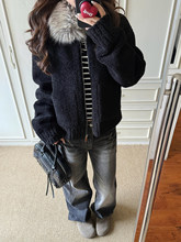 ��Ⱦë�IС�w�����ë����Ů�ﶬ���¿�Ƥëһ�w�Ӻ��ɫ�h��Ƥ��