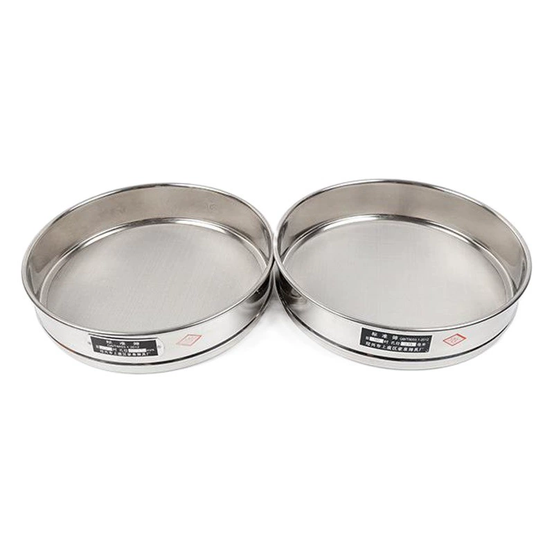 Сито экспериментального осмотра сетки нержавеющей стали стандартное с сеткой сплетенной проводом ситом образца лекарства песка камня еды