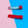 5cm half pack of cotton hair clips