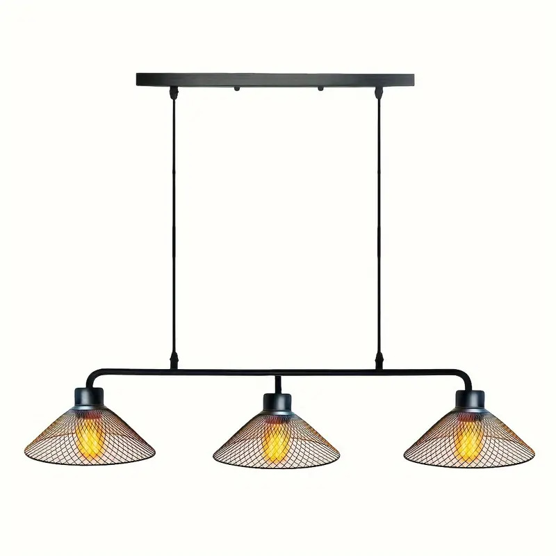 Transfronterizos retro retro americano candelabros de hierro forjado negro industria de viento restaurante café bar lámparas industriales retro