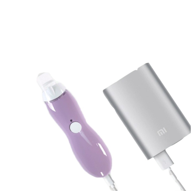 New USB charging nail grinder baby nail clippers baby anti-pinch scissors baby nail clippers set