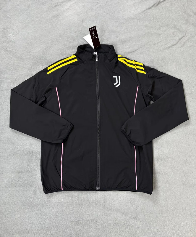 25/26风衣皇马尤文图斯利物P拜仁巴萨曼联罗马运动足球服复古潮流|undefined