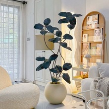 仿真绿植大型客厅落地摆件高端装饰品室内沙发旁假植物盆栽橡皮树