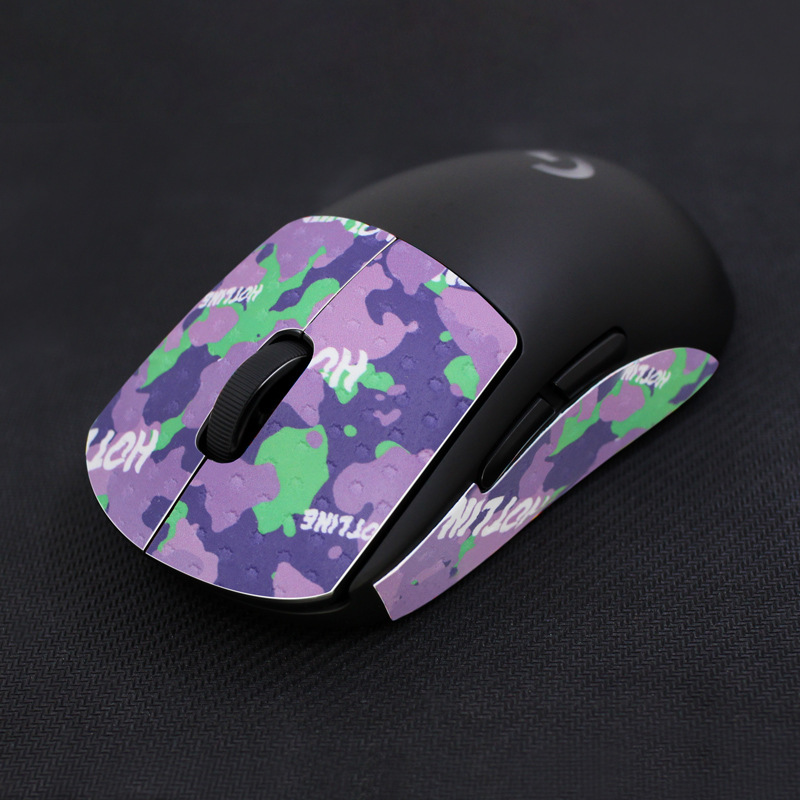 Fuego competencia ratón antideslizante pegatinas esmalte de uñas aplicable a gpw generación ii G502X veneno tigre último purgatorio víbora V3