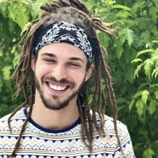Cos Back Tie Style Dreadlocks Hip-Hop Style Hip-Hop Performance Headscarf Drop Shipping European and American Hot-Selling Fashion Wig