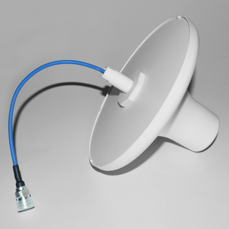 4G 698/2700MHz 2/5DBi室内全向吸顶天线LTE单极化吸顶天线