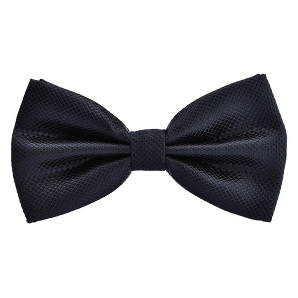 British double -layer bow black dark grid group event wedding…