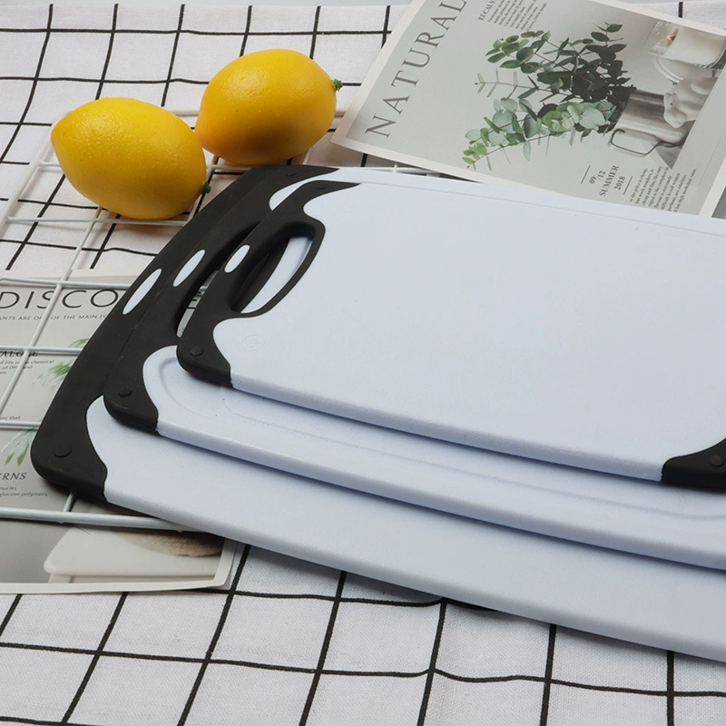 Завод прямых поставок пластиковая разделочная доска из трех частей набор фруктов резки и резки классификации разделочная доска сырые и приготовленные дифференциации разделочная доска