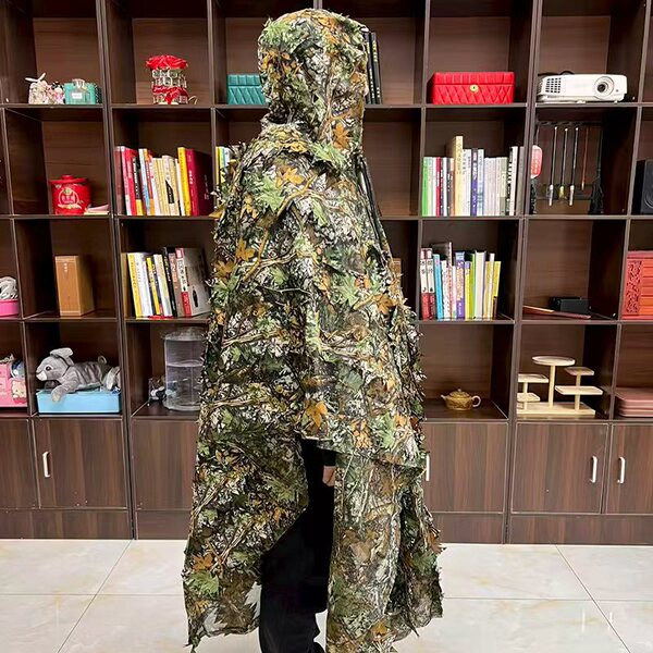 Maple leaf camouflage suit