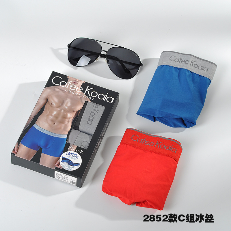 本物の 2025 新しいメンズ下着男性ボクサーブリーフモーダル綿ショッピングモールスーパーマーケットボックスパンツ卸売ホットショーツ